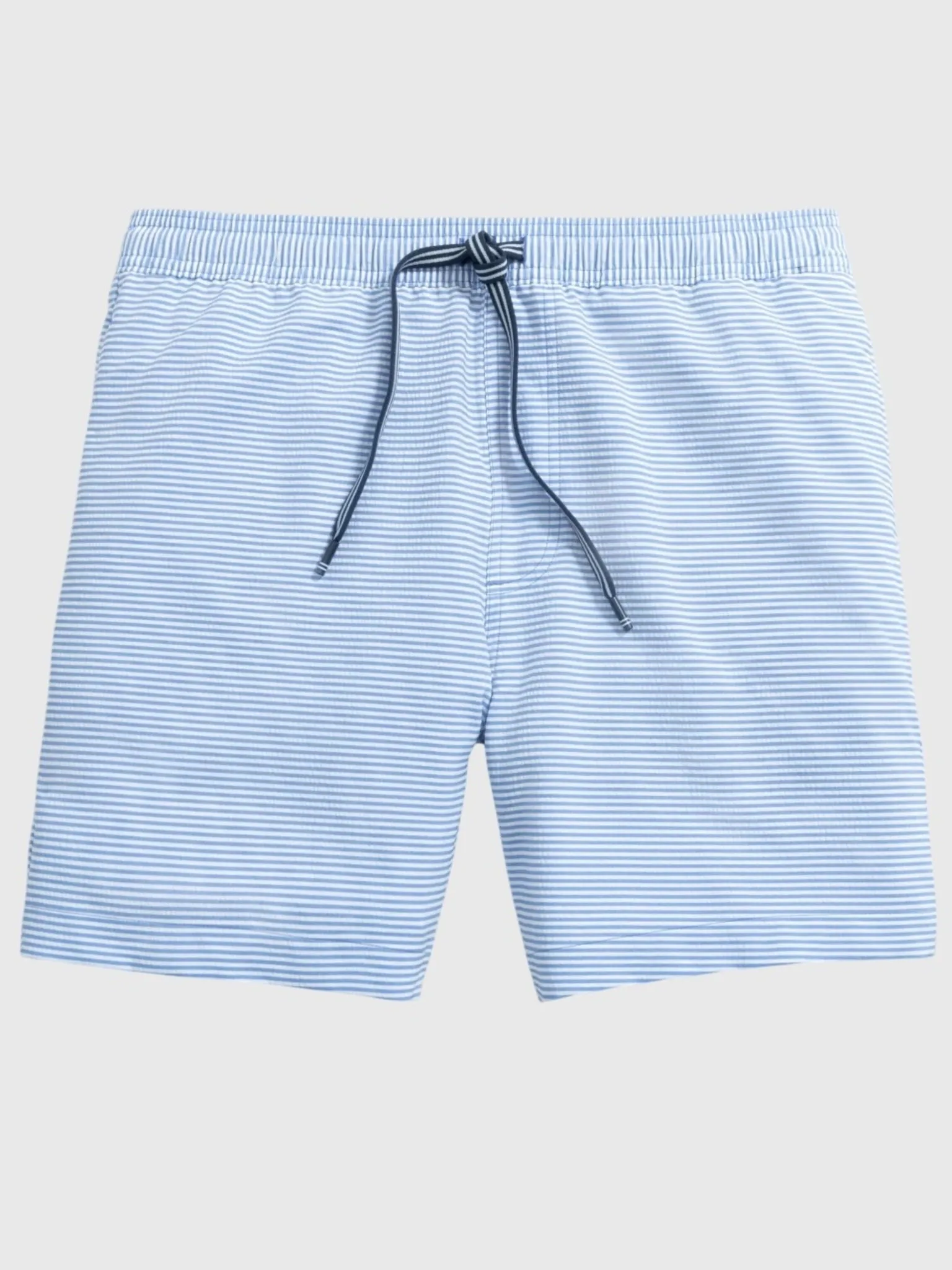Southern Tide Men's Seersucker Stripe Maritime Swim Trunk sold by Saint Bernard