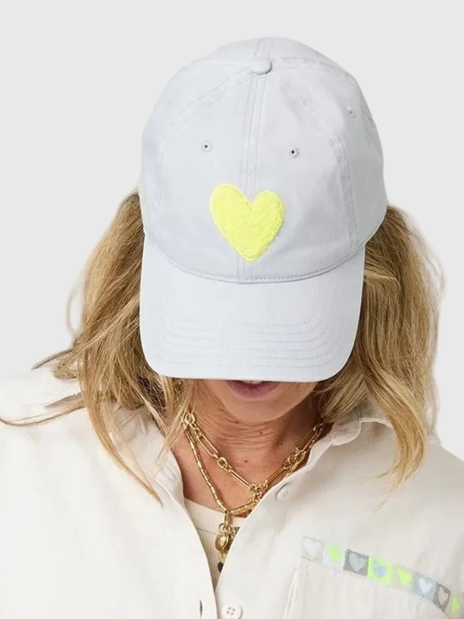 Kerri Rosenthal Women's KR Imperfect Chenille Heart Hat sold by Saint Bernard