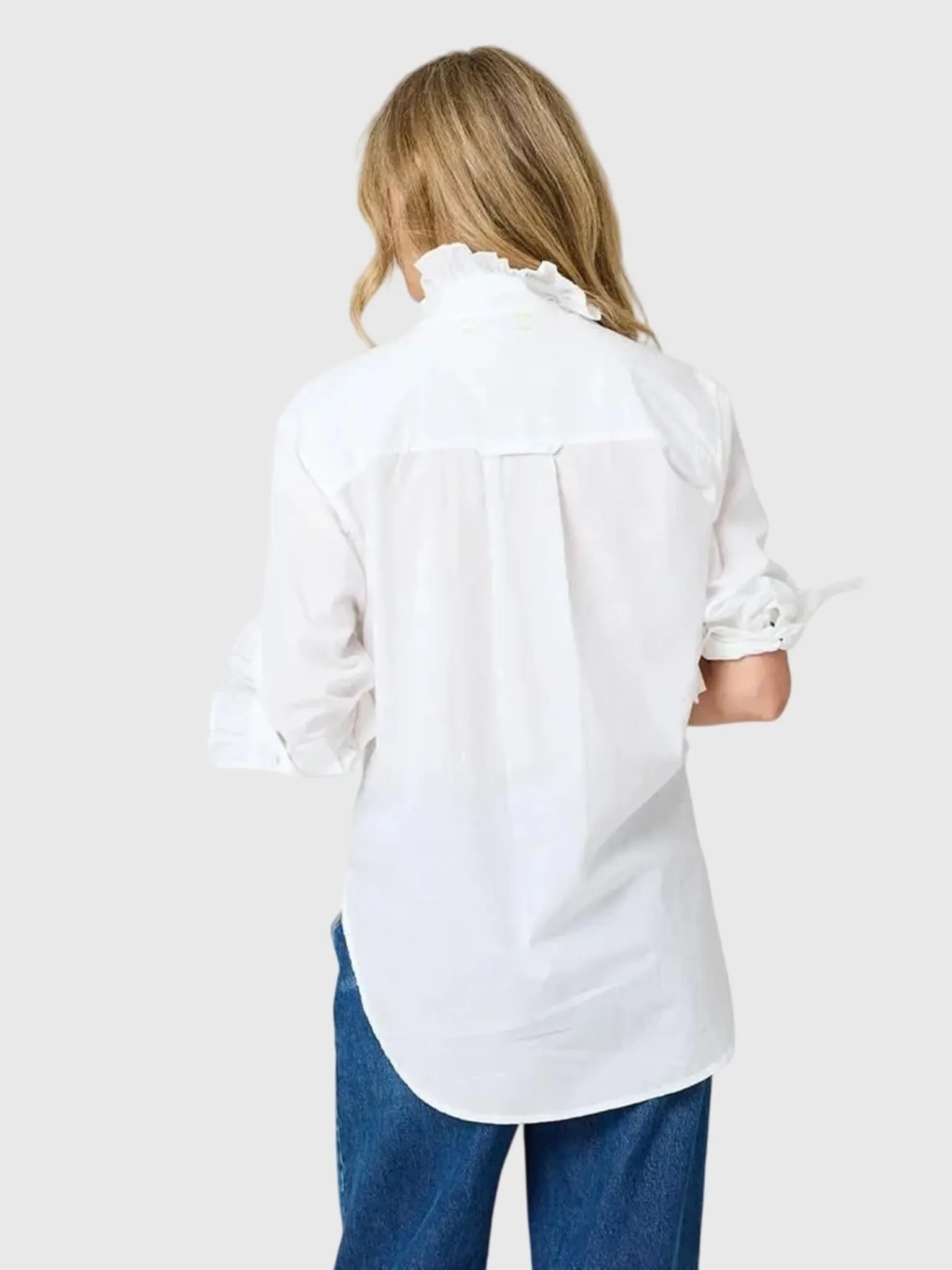 Kerri Rosenthal Women's Mia Ruffle Shirt sold by Saint Bernard product image thumbnail 2