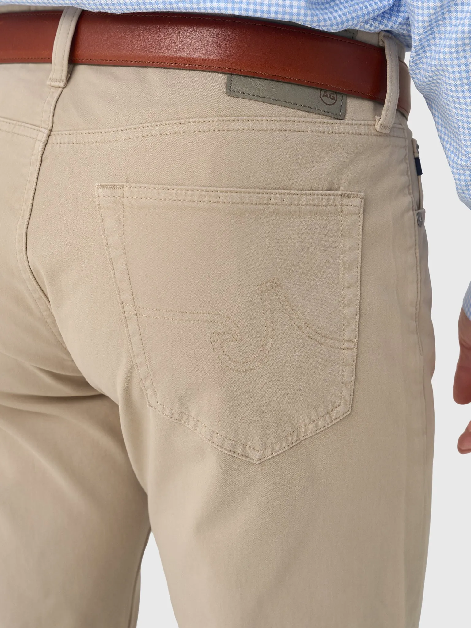 Adriano Goldschmied Men's The Tellis Suede Jean sold by Saint Bernard product image thumbnail 4