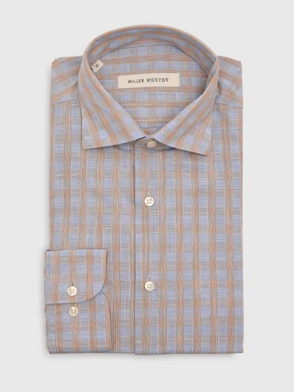 Miller Westby Men's Sherman Button-Down Shirt made by Saint Bernard