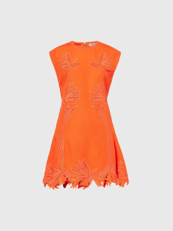 Simkhai Women's Raquel Embroidered Mini Dress made by Simkhai