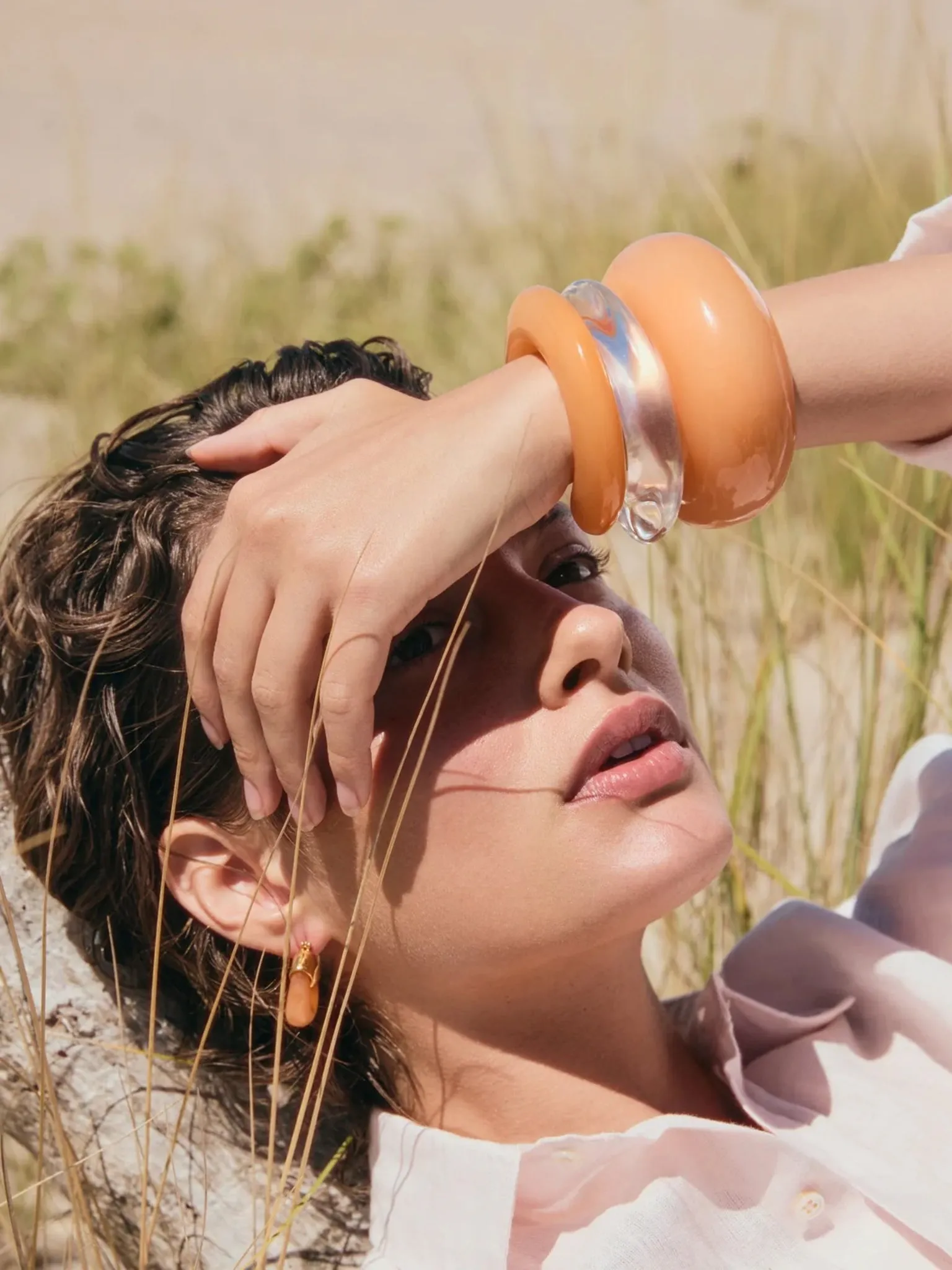 Lizzie Fortunato Small Arc Cuff Bracelet sold by Saint Bernard product image thumbnail 2