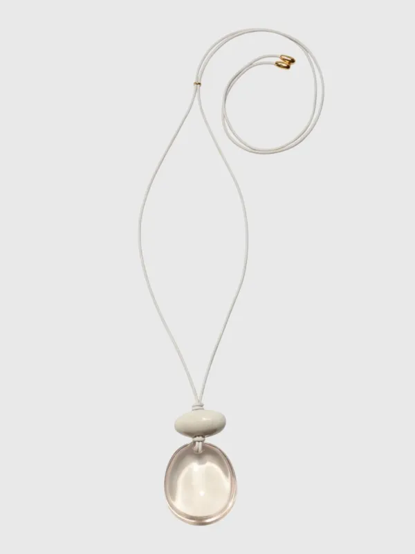 Lizzie Fortunato Lune Cord Necklace made by Lizzie Fortunato