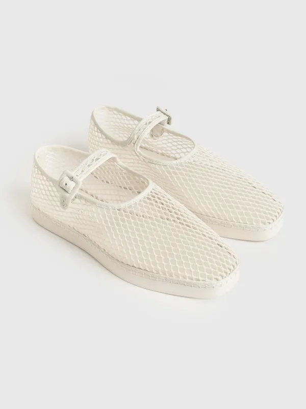 Loeffler Randall Women's Rita Netted Mary Jane Flat made by Loeffler Randall