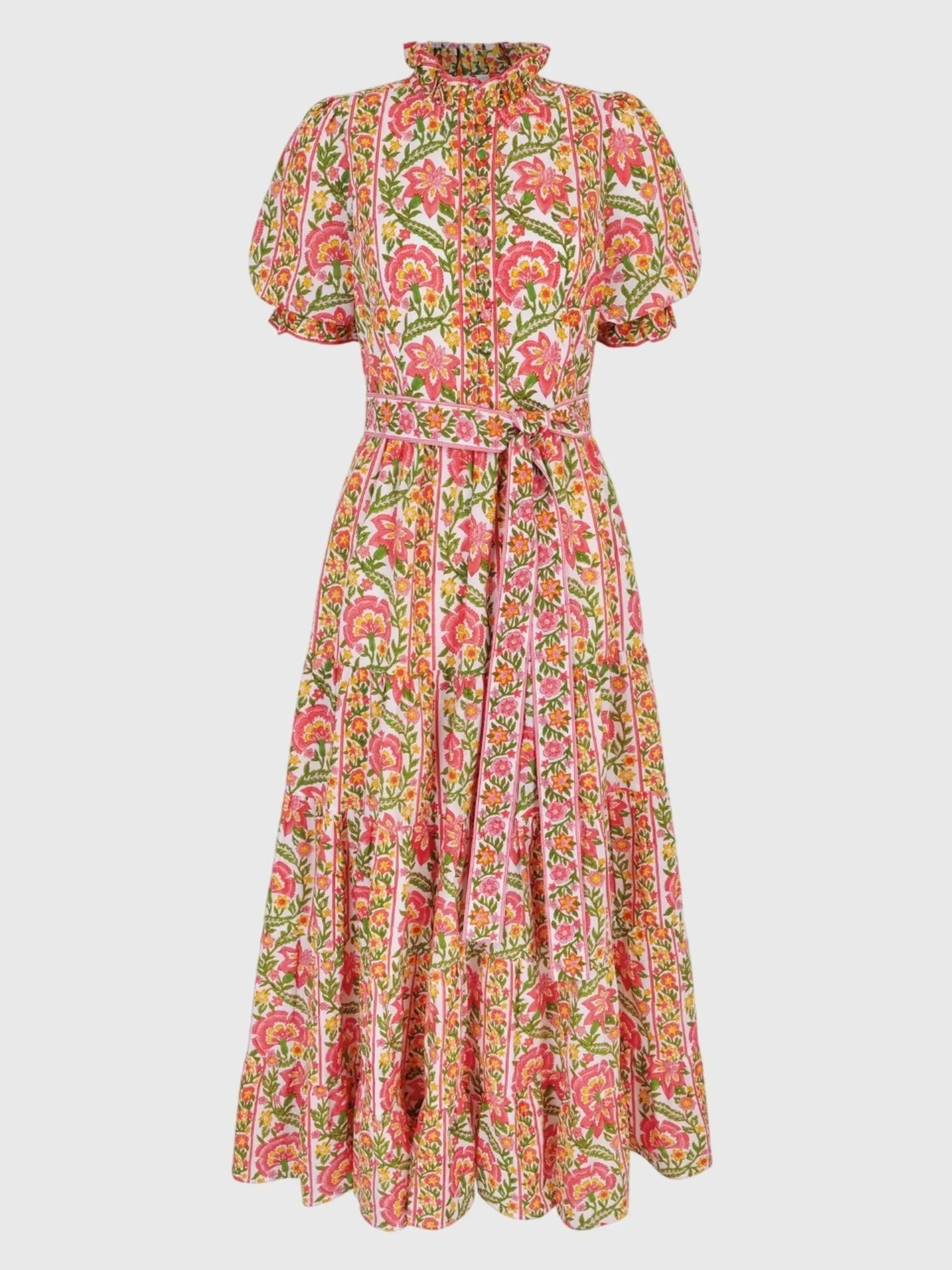 Pink City Prints Women's Matilda Dress sold by Saint Bernard