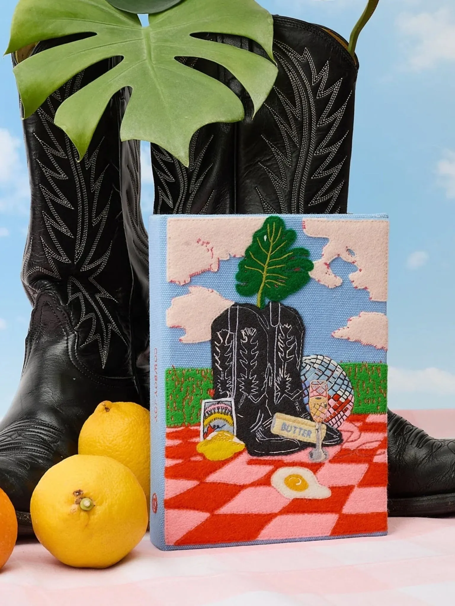 Olympia Le-Tan Cowboy Joy Book Clutch sold by Saint Bernard product image thumbnail 2
