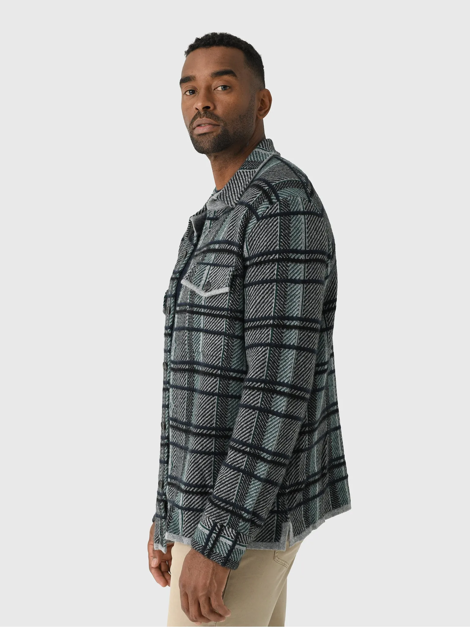 Guest In Residence Men's Plaid Work Shirt sold by Saint Bernard product image thumbnail 4