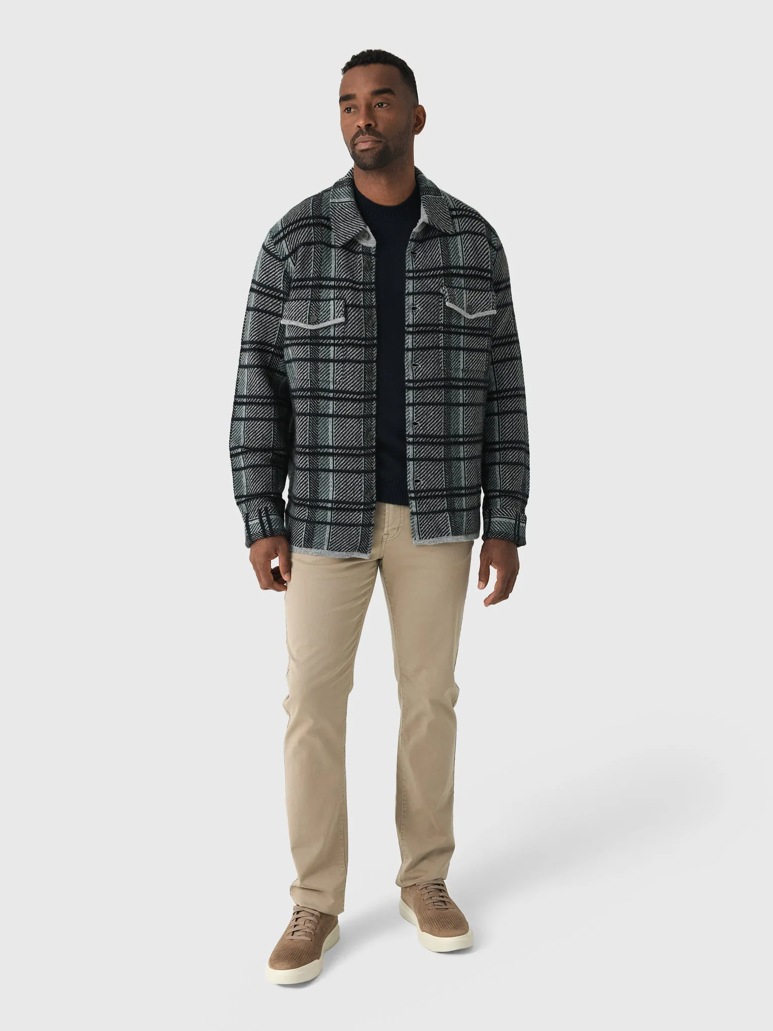 Guest In Residence Men's Plaid Work Shirt sold by Saint Bernard product image thumbnail 3