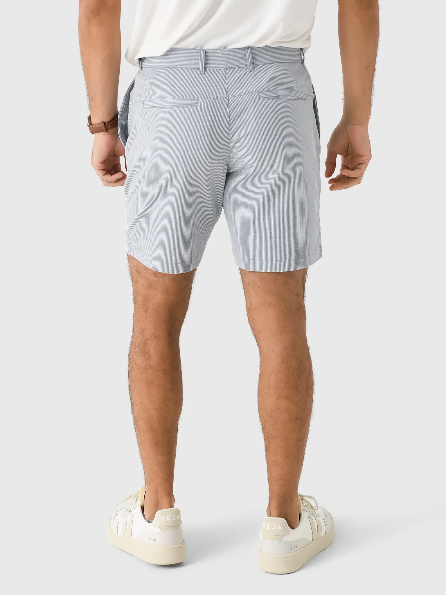 RYE51 Men's Flex Seersucker Drawstring Short sold by Saint Bernard product image thumbnail 4