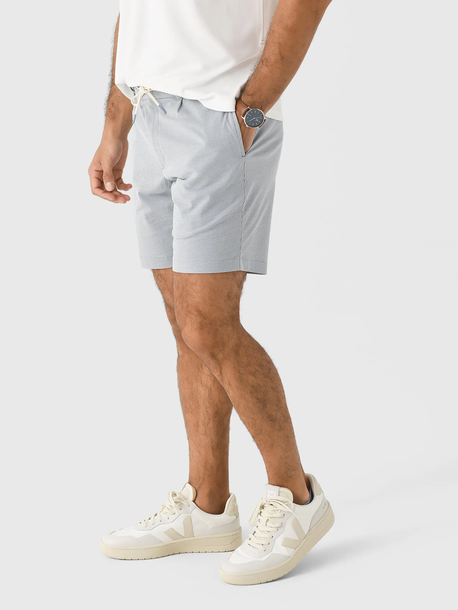 RYE51 Men's Flex Seersucker Drawstring Short sold by Saint Bernard product image thumbnail 3