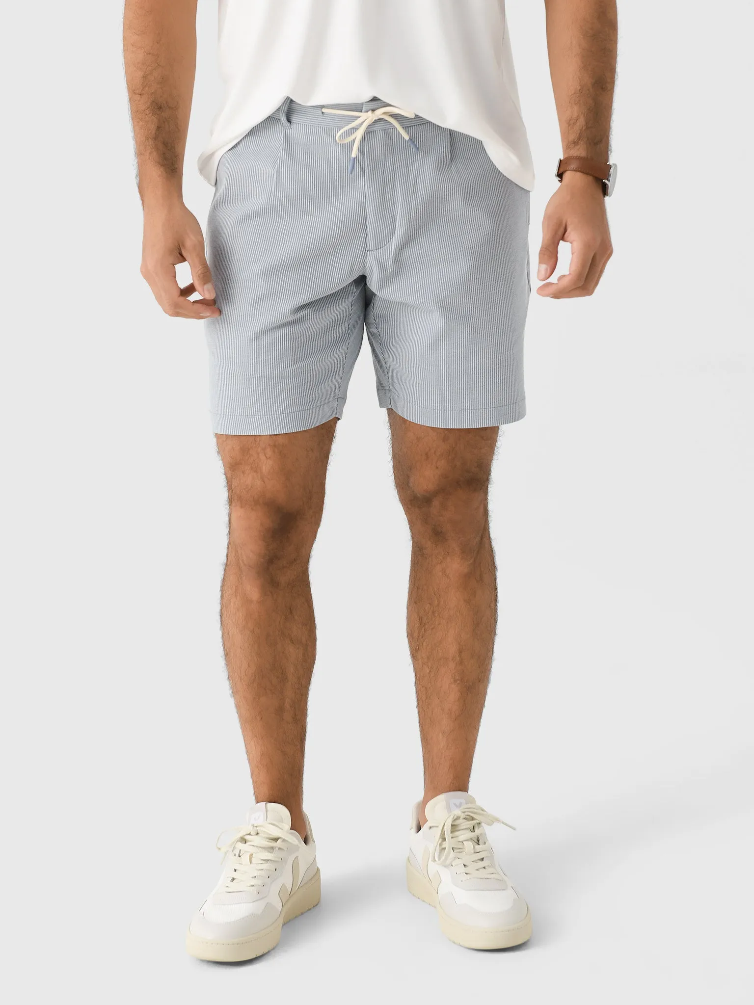 RYE51 Men's Flex Seersucker Drawstring Short sold by Saint Bernard