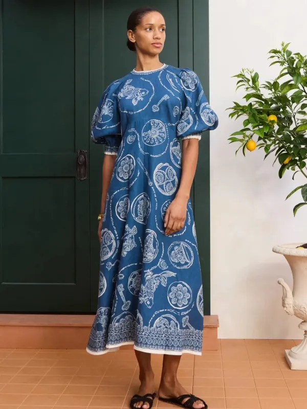 Alemais Women's Lucky Midi Dress made by Alemais