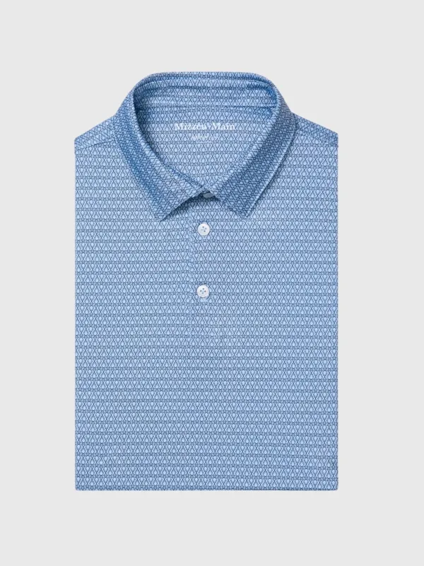 Mizzen+Main Men's Trim Versa Polo made by Mizzen+Main