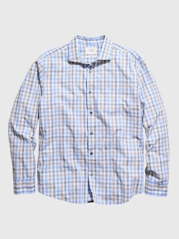 Billy Reid Men's Tattersall Plaid Hutcheson Sport Shirt made by Billy Reid