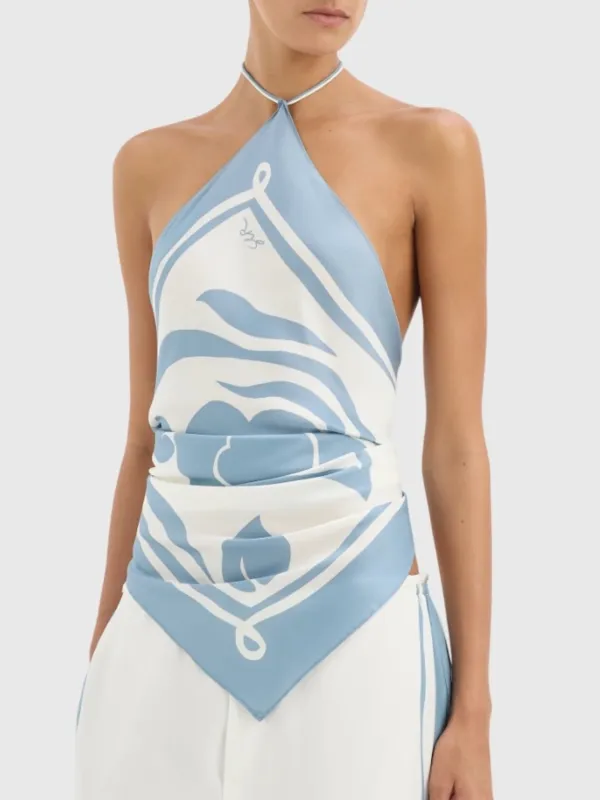SIR. Women's Lilou Scarf Top made by SIR the label