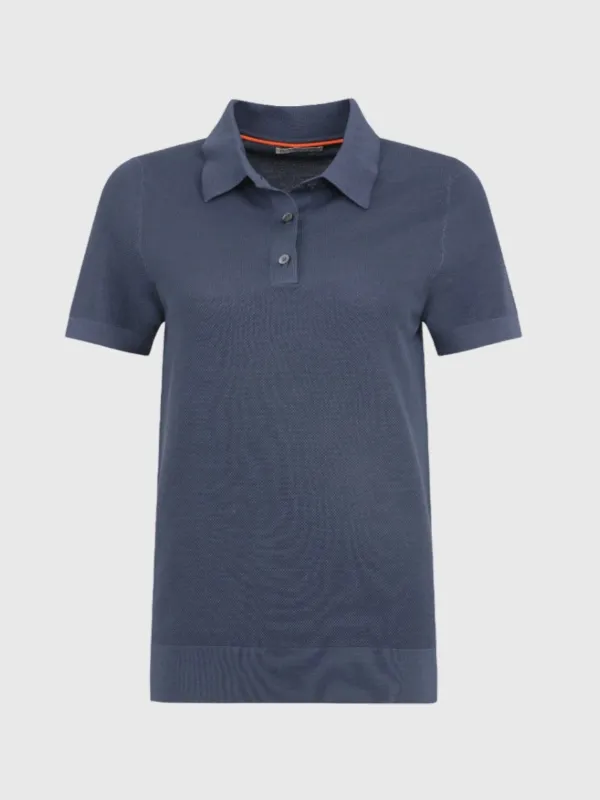 Frauenschuh Women's Sienna Polo Shirt made by Saint Bernard