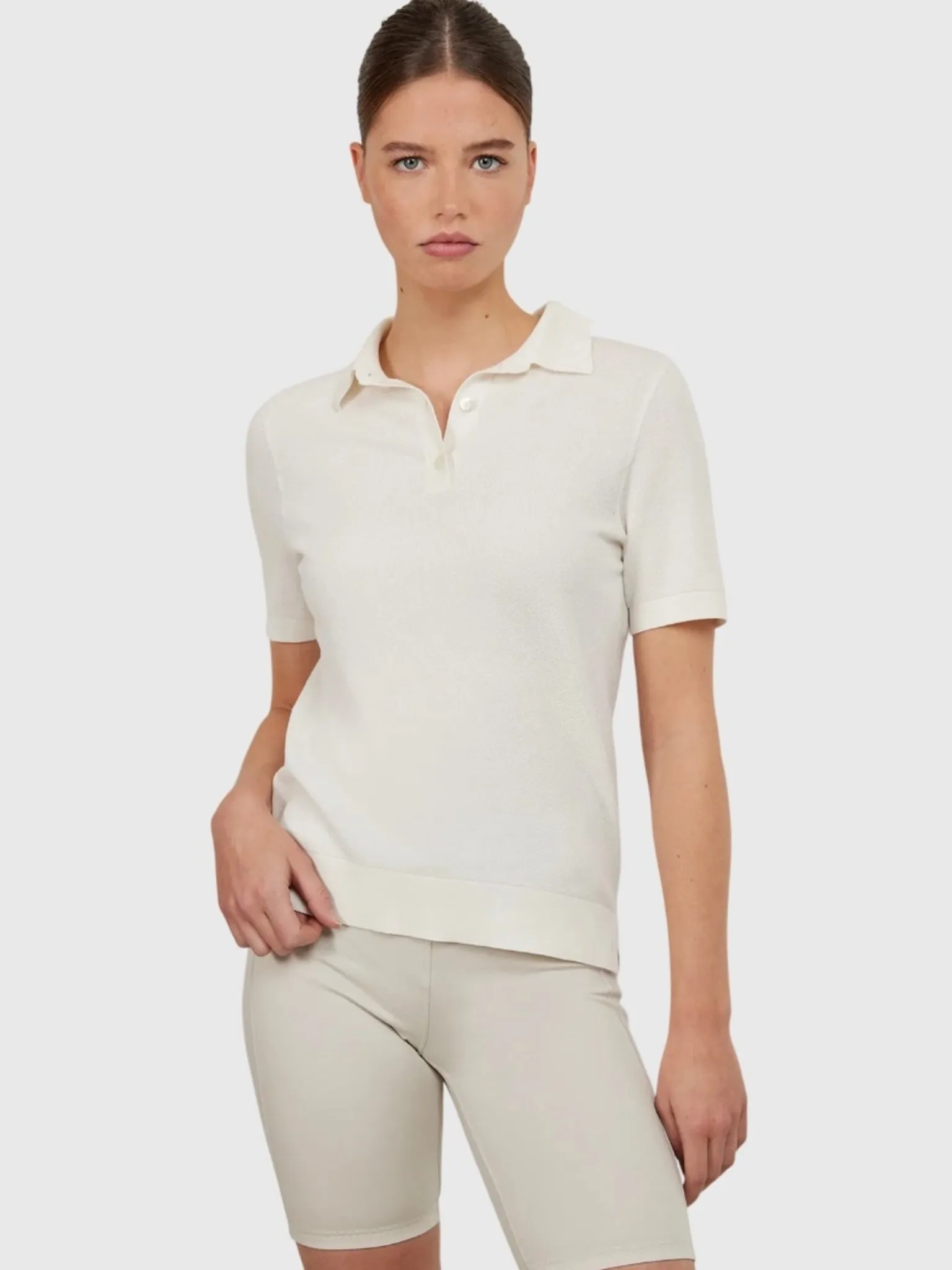 Frauenschuh Women's Sienna Polo Shirt sold by Saint Bernard product image thumbnail 2