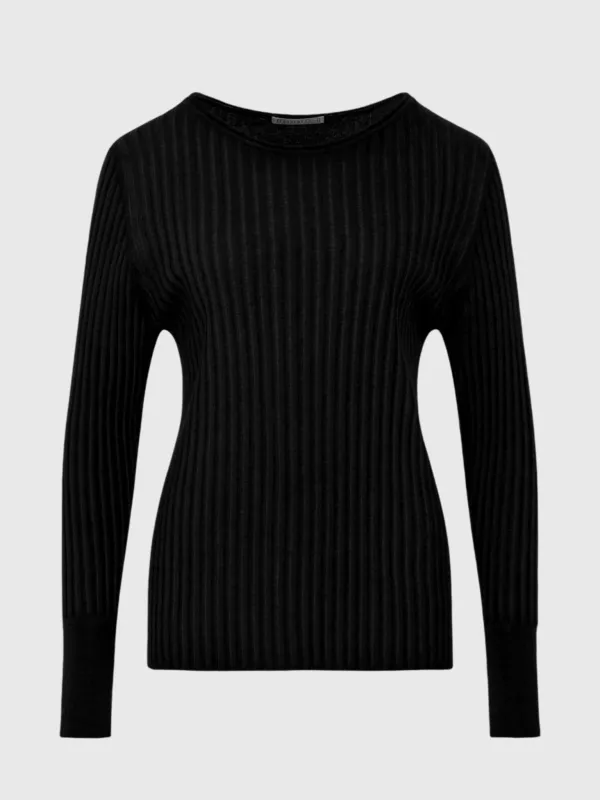 Frauenschuh Women's Camelia Crew Neck Sweater made by Saint Bernard
