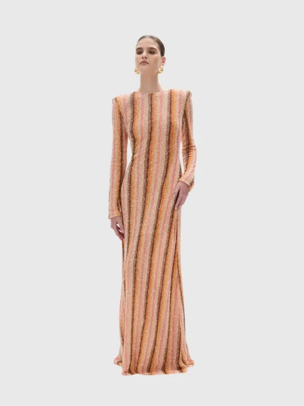 Rachel Gilbert Women's Isadora Long Sleeve Gown made by Rachel Gilbert