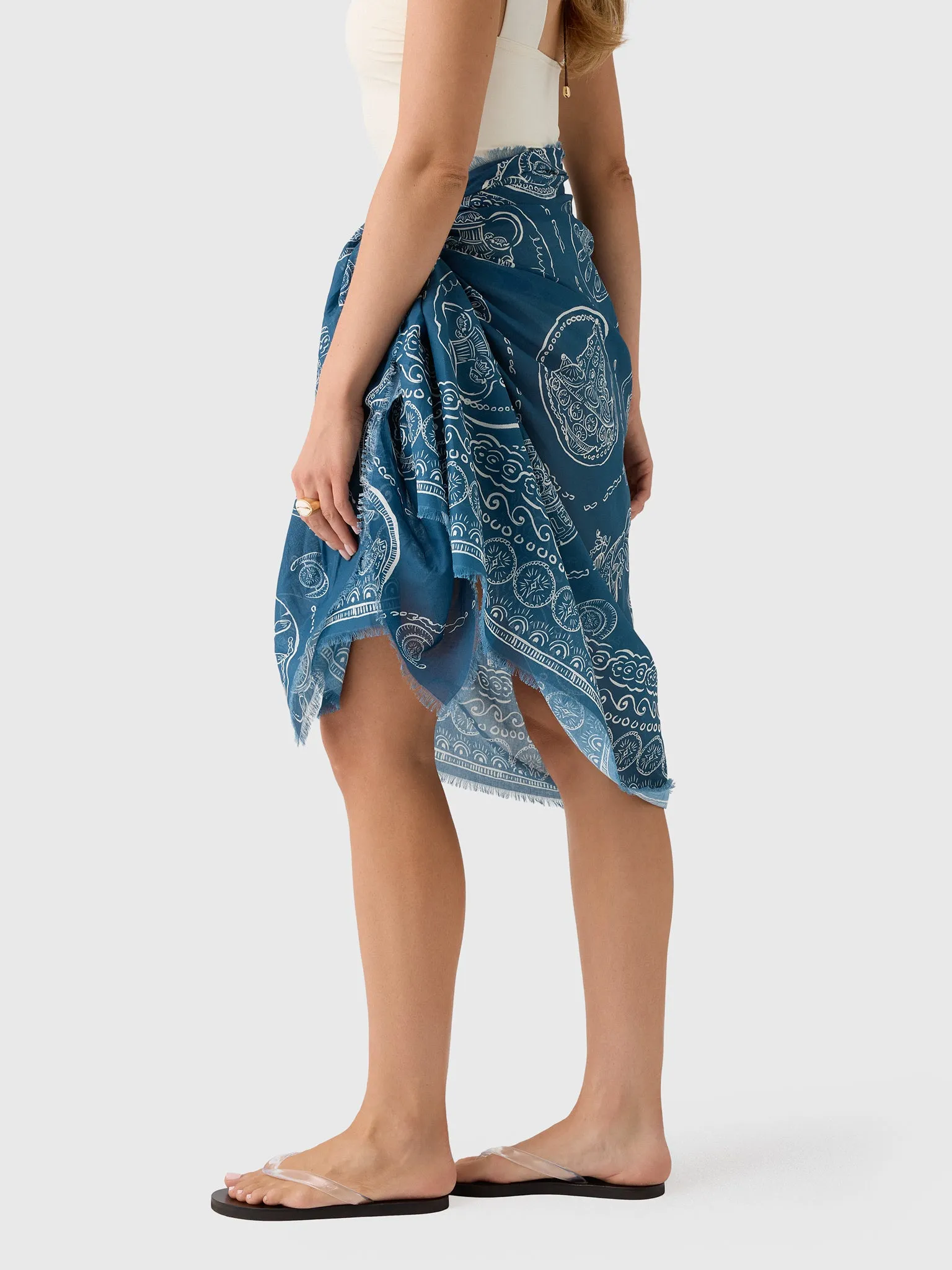 Alemais Women's Lucky Cotton Pareo sold by Saint Bernard product image thumbnail 2