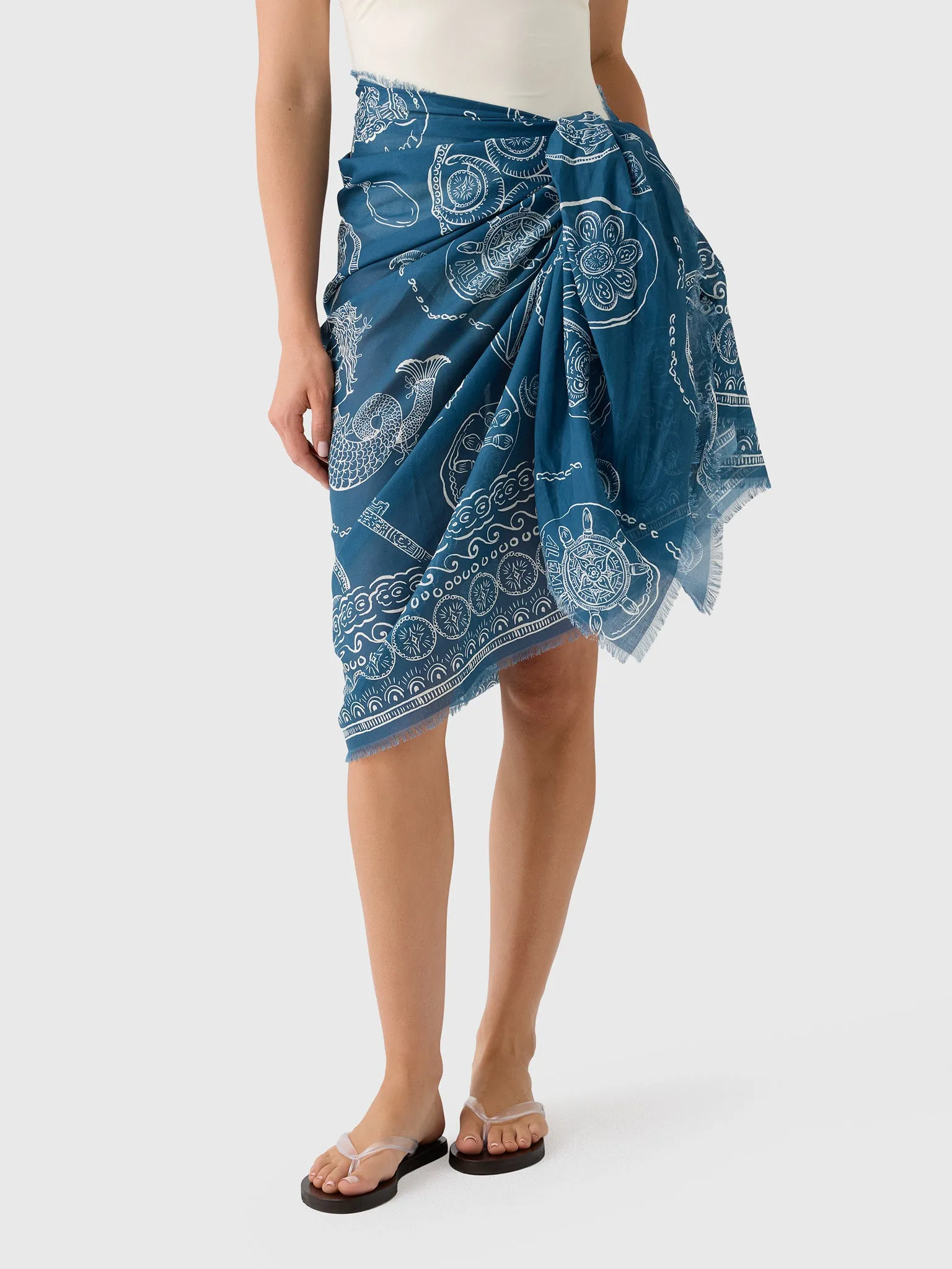 Alemais Women's Lucky Cotton Pareo sold by Saint Bernard product image thumbnail 5