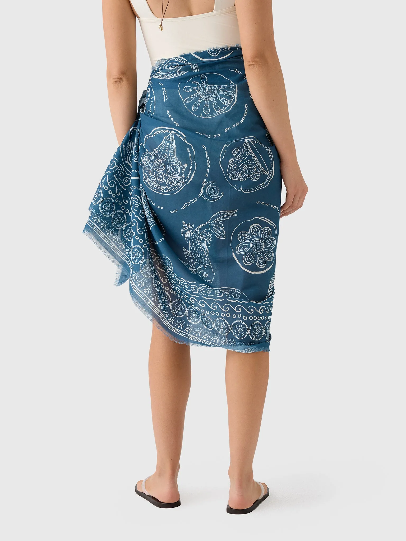 Alemais Women's Lucky Cotton Pareo sold by Saint Bernard product image thumbnail 3