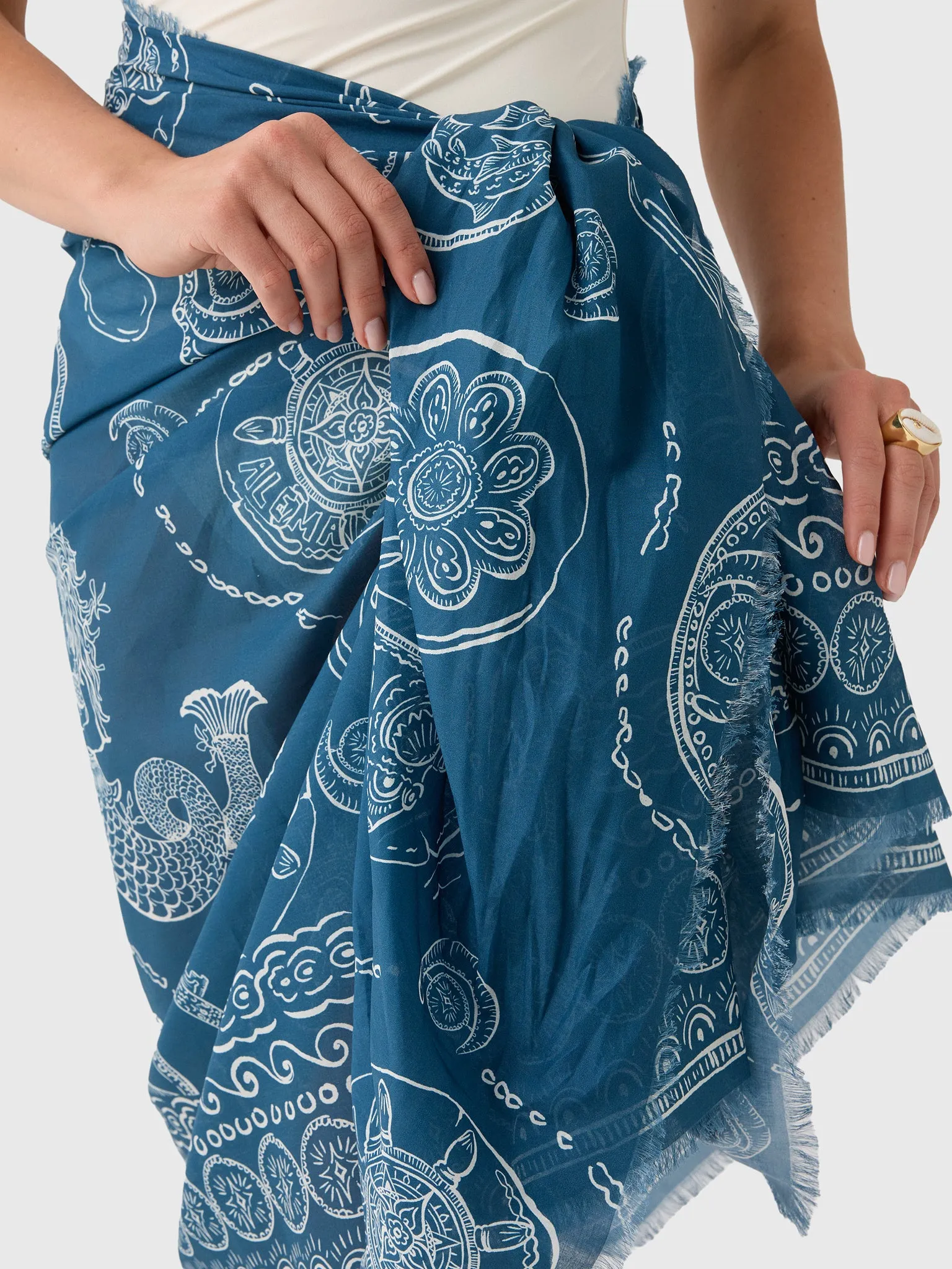 Alemais Women's Lucky Cotton Pareo sold by Saint Bernard product image thumbnail 4