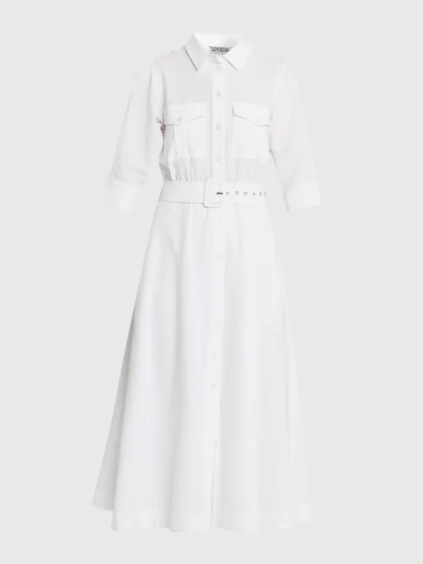 Essentiel Antwerp Women's Jizo Shirt Dress made by Saint Bernard