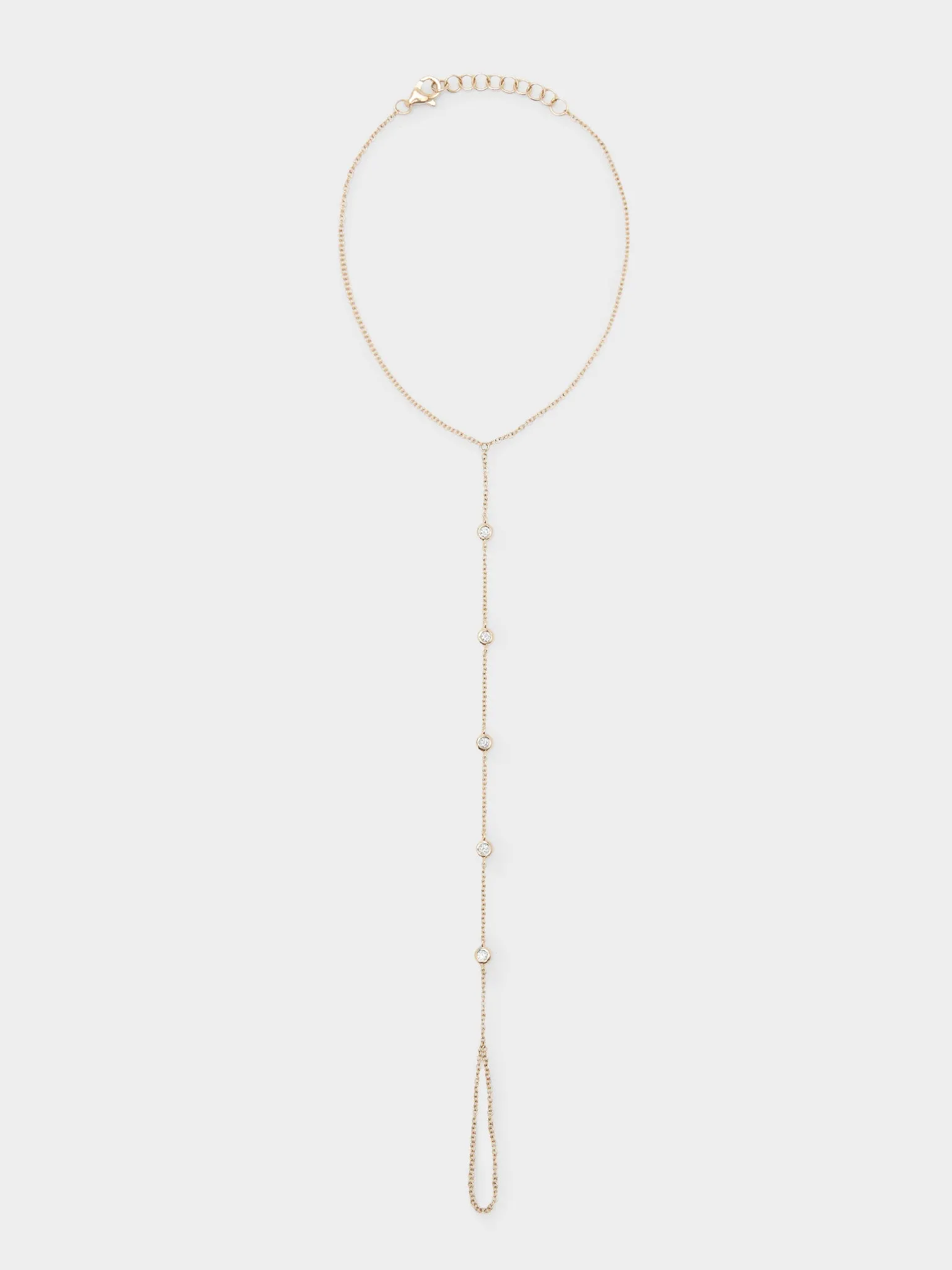 Francie B. Diamond Link Hand Chain sold by Saint Bernard