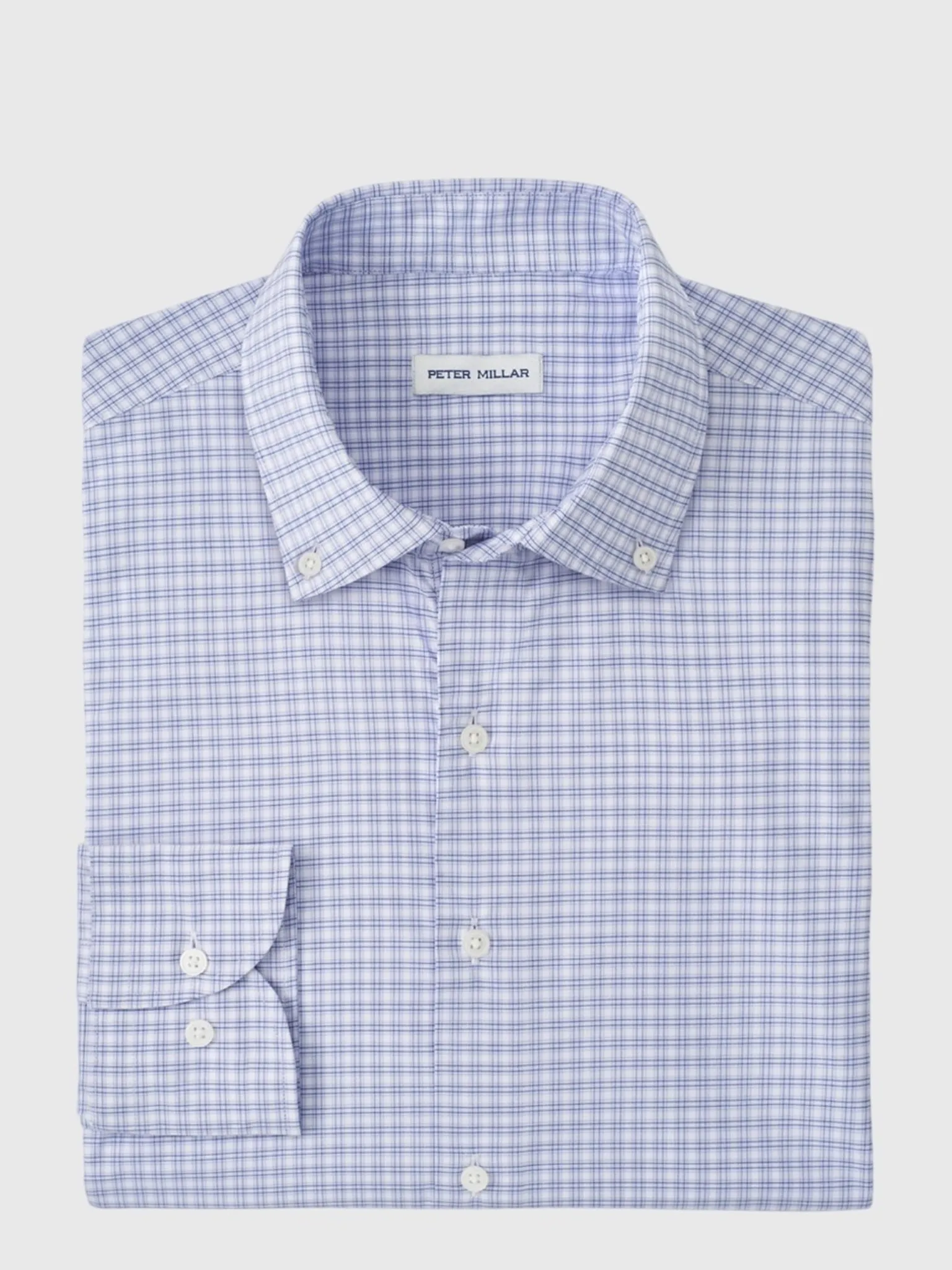 Peter Millar Crown Men's Phillip Performance Twill Sport Shirt sold by Saint Bernard