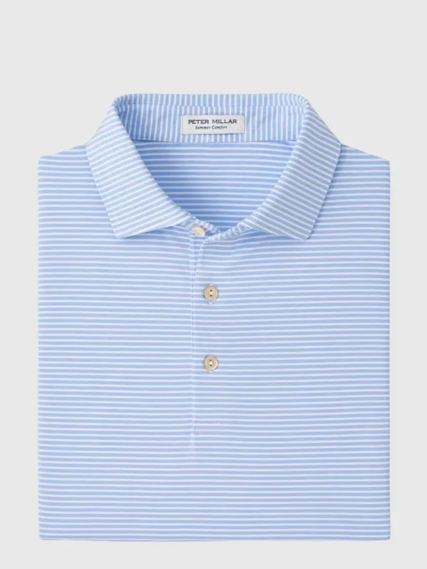 Peter Millar Crown Sport Men's Bolt Performance Jersey Polo made by Peter Millar