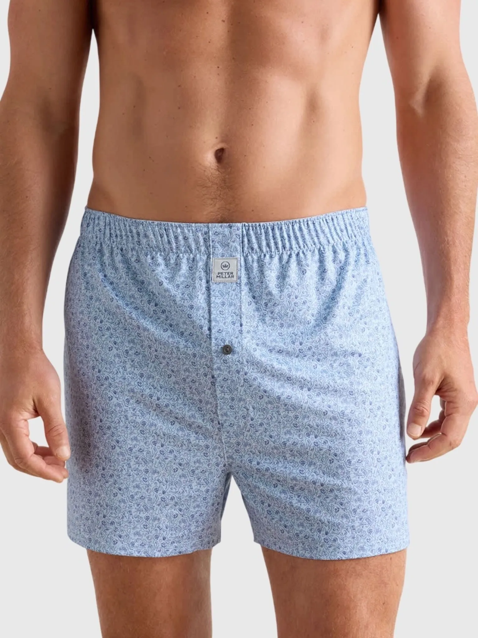 Peter Millar Crown Sport Men's Parker Performance Boxer Short sold by Saint Bernard product image thumbnail 2