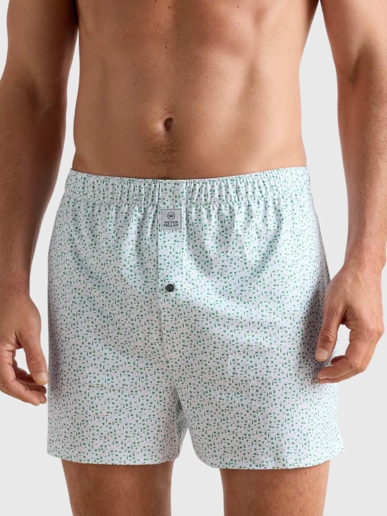 Peter Millar Crown Sport Men's Cheers Performance Boxer Short sold by Saint Bernard product image thumbnail 2