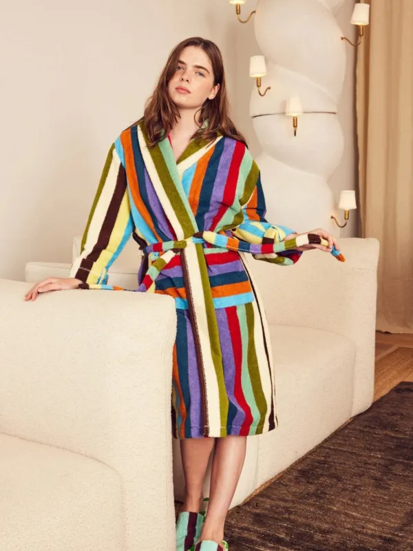 Dusen Dusen Women's Terry Bathrobe made by Dusen Dusen