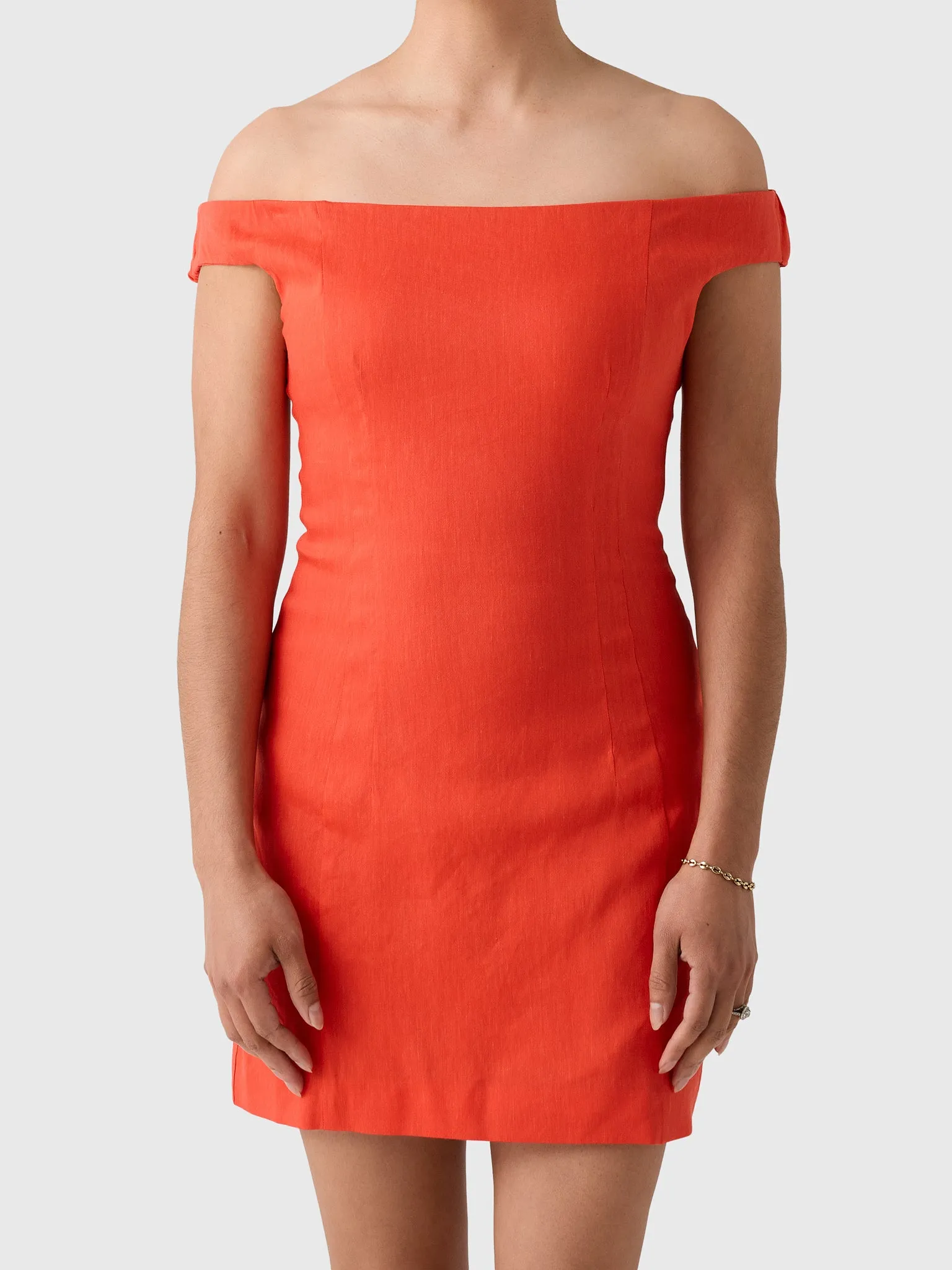 SIR. Women's Elodie Off Shoulder Mini Dress sold by Saint Bernard