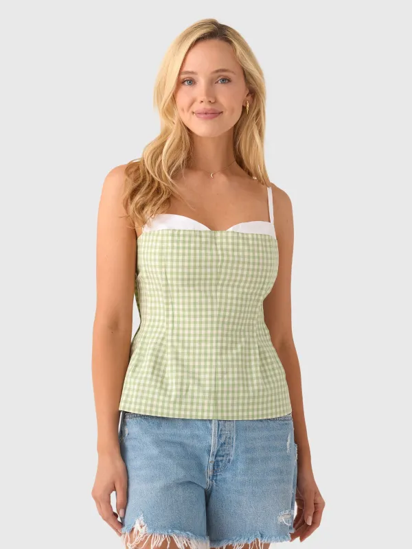 Simkhai Women's Charlee Bustier Top made by Simkhai