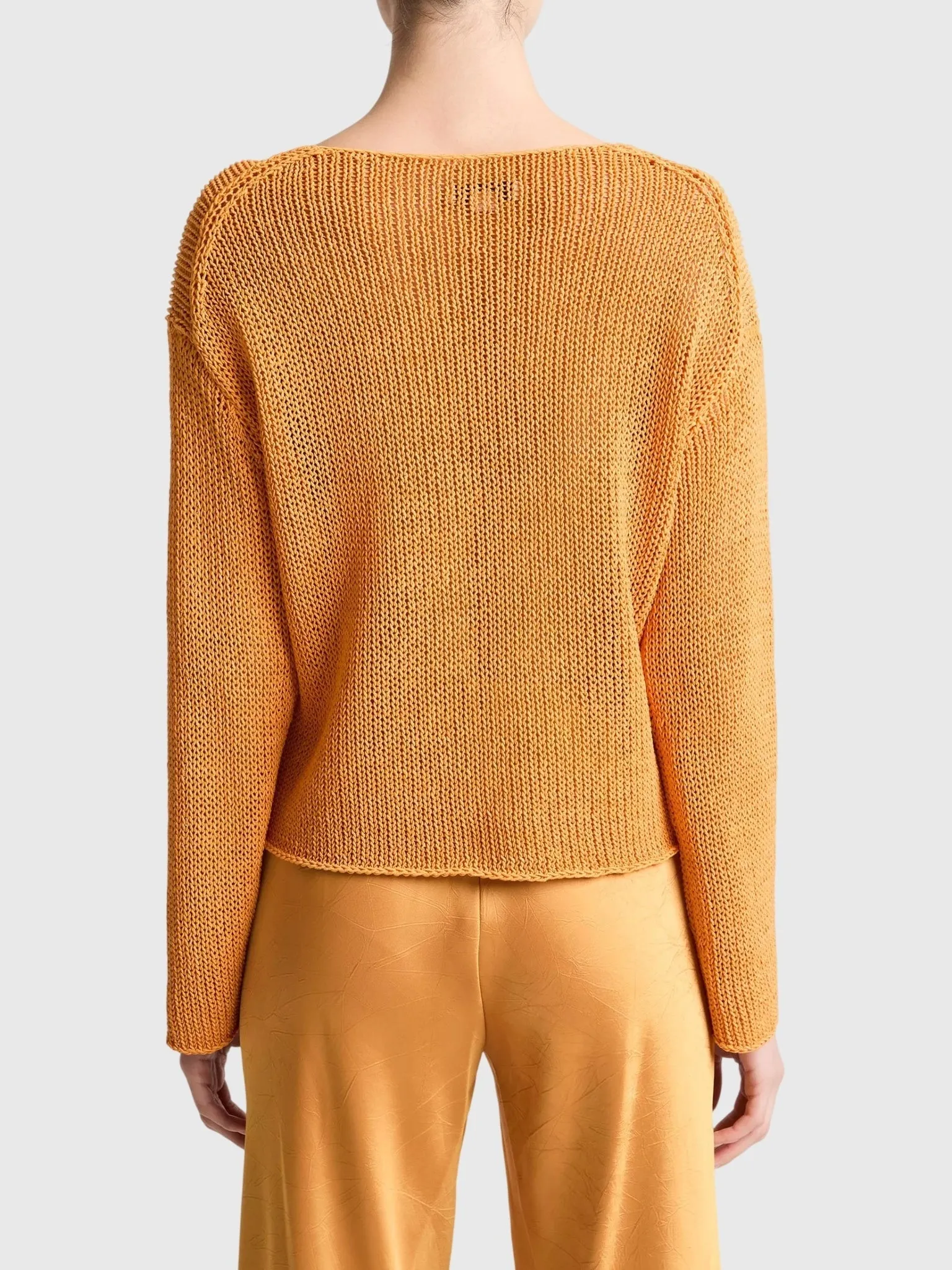 Vince Women's Italian Coated Cotton-Blend Sweater sold by Saint Bernard product image thumbnail 2