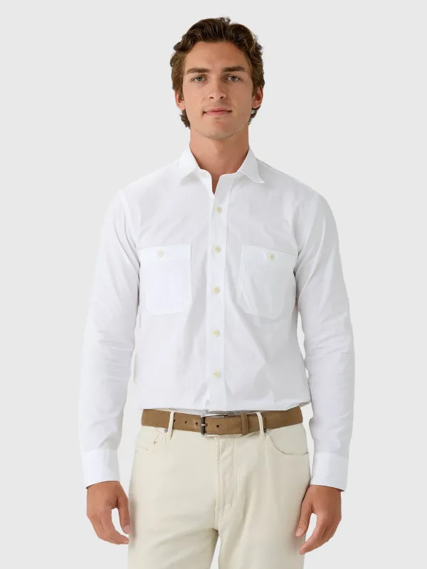 Salvatore Piccolo Men's Long Sleeve Cotton Shirt made by Salvatore Piccolo