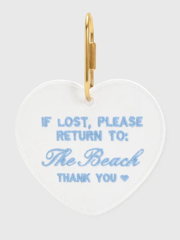 Abbode Lost & Found Beach Heart Charm made by Abbode