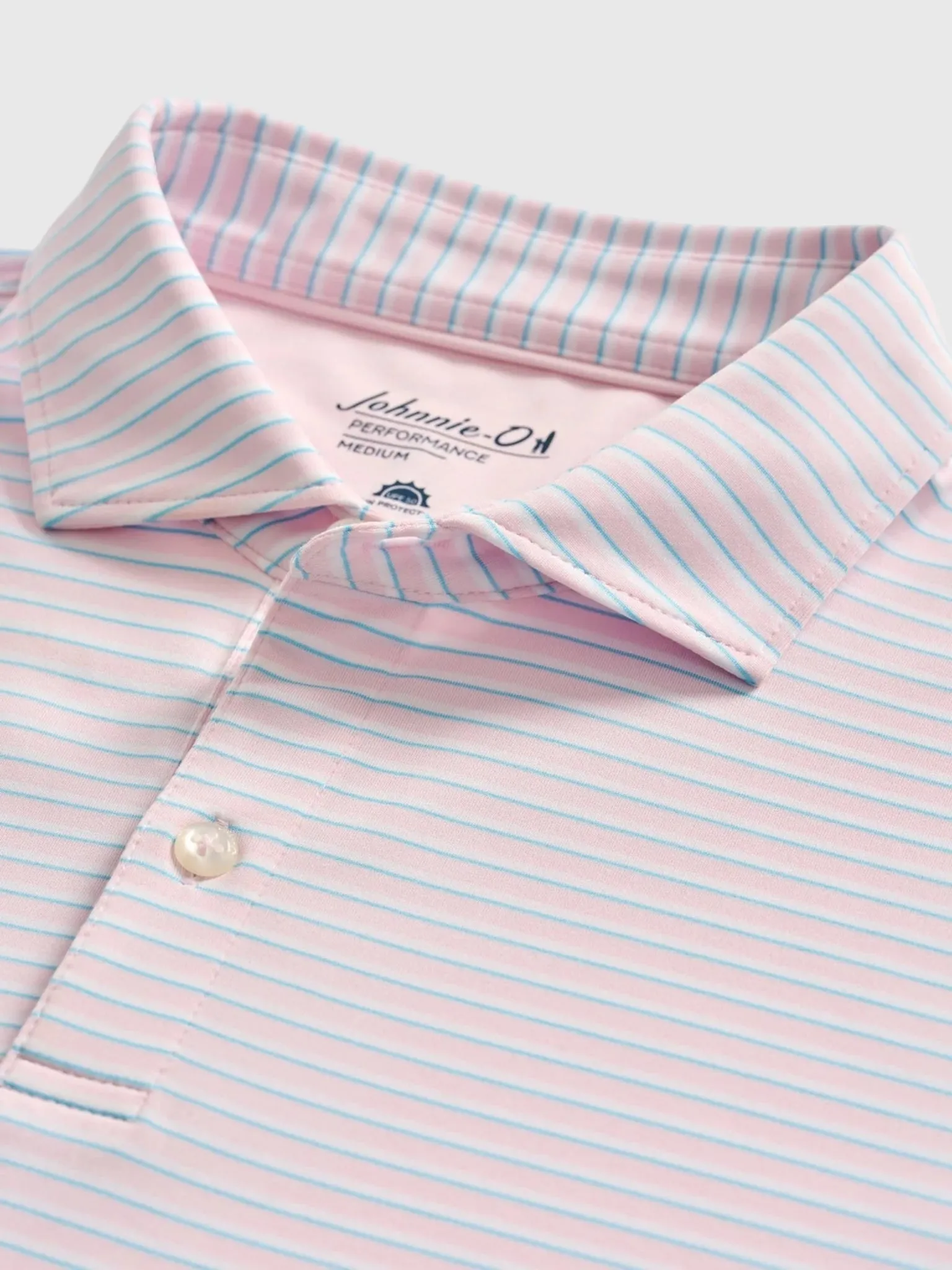 Johnnie-O Men's Rez Stripe Performance Jersey Polo sold by Saint Bernard product image thumbnail 2