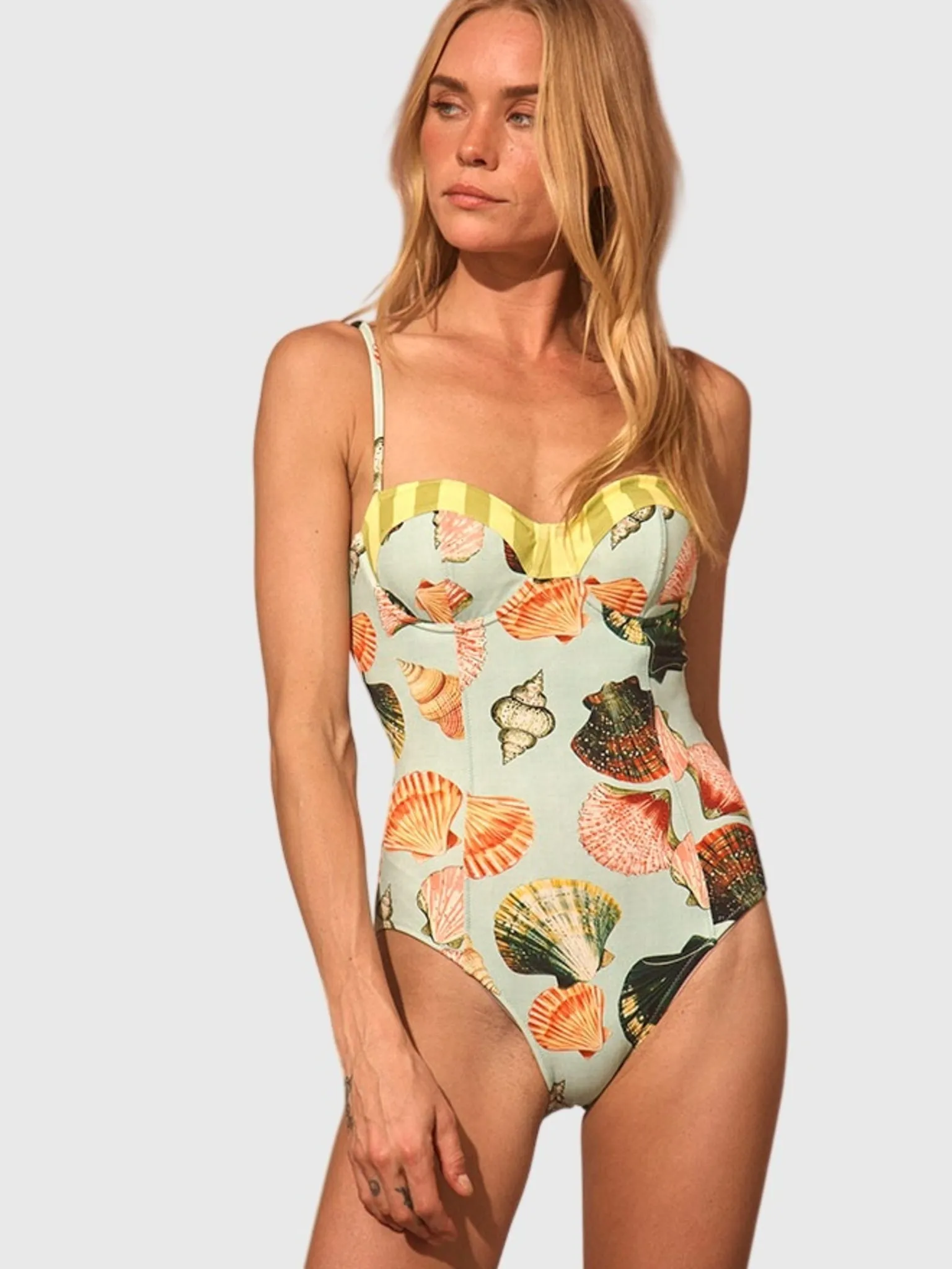 Hunter Bell Women's Nevis One-Piece Swimsuit sold by Saint Bernard