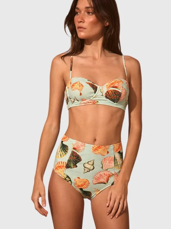 Hunter Bell Women's Bermuda Bikini Bottom made by Hunter Bell NYC