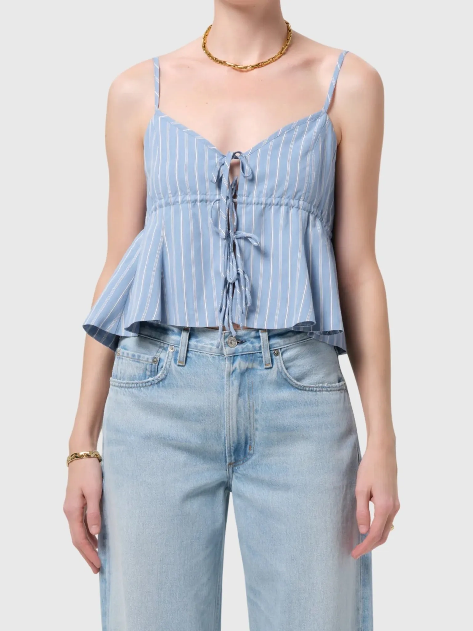 Citizens Of Humanity Women's Larissa Tie Front Cami sold by Saint Bernard