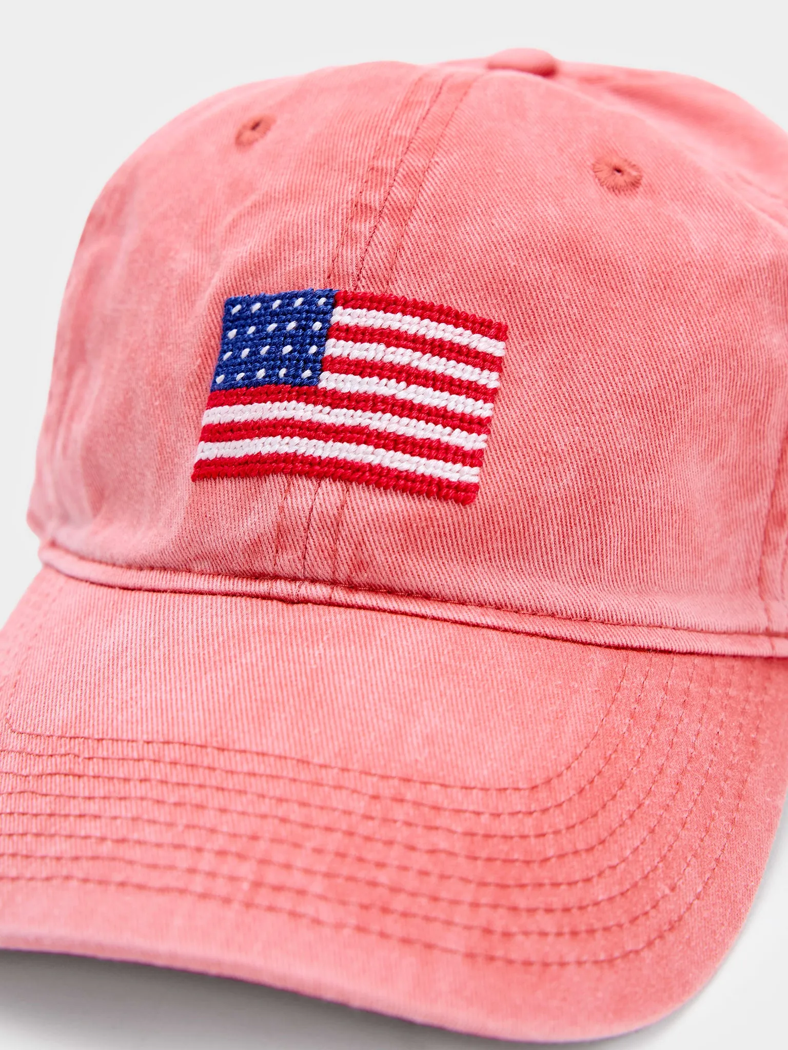 Smathers & Branson American Flag Needlepoint Performance Hat sold by Saint Bernard product image thumbnail 2