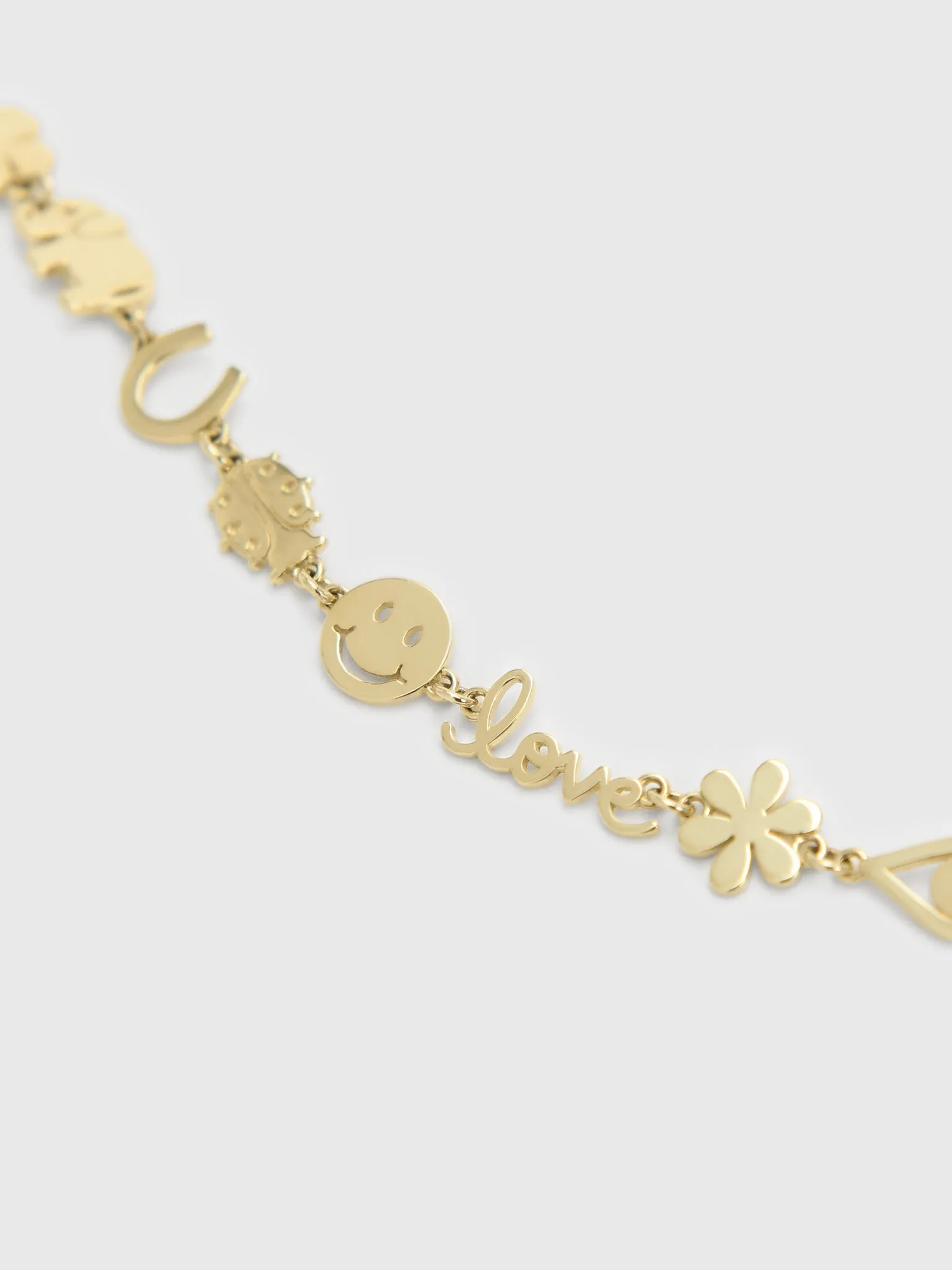 Sydney Evan Tiny Pure Link Bracelet sold by Saint Bernard product image thumbnail 2