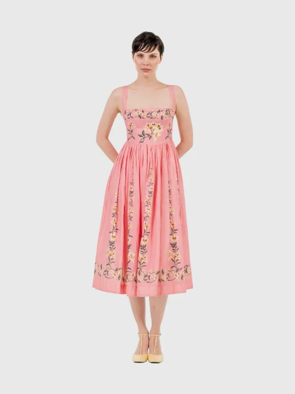 Agua By Agua Bendita Women's Mielero Promesa Midi Dress made by AGUA by Agua Bendita