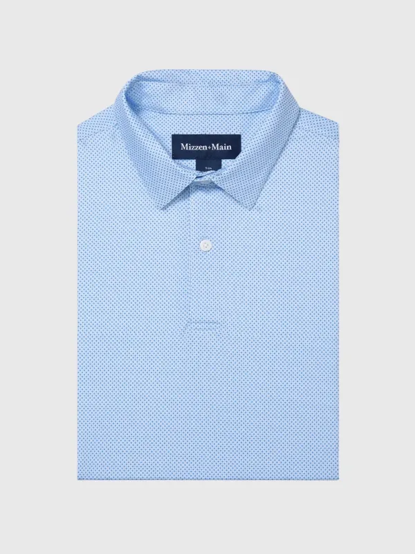 Mizzen+Main Men's Trim Halyard Polo made by Mizzen+Main