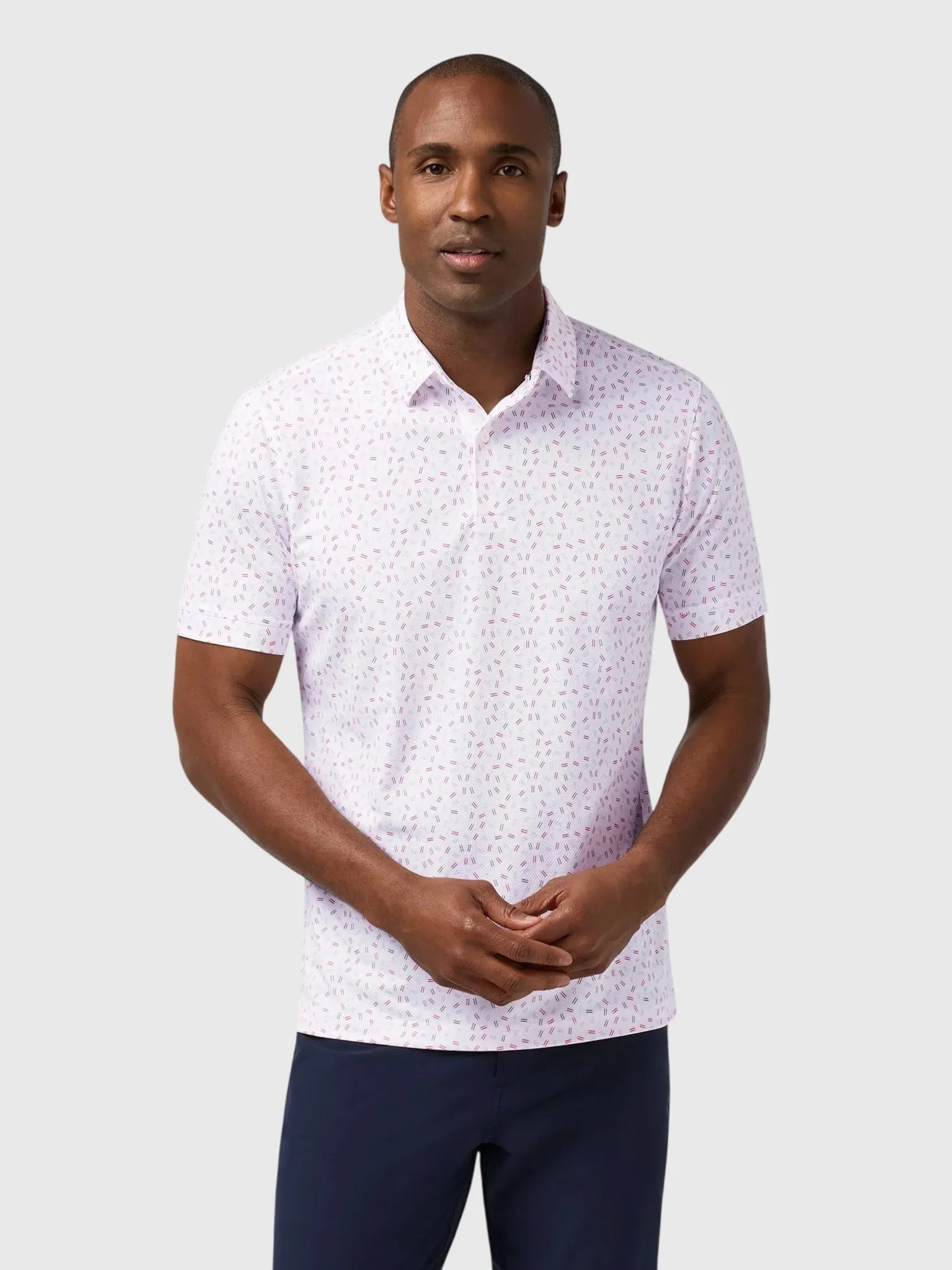Mizzen+Main Men's Trim Halyard Polo sold by Saint Bernard