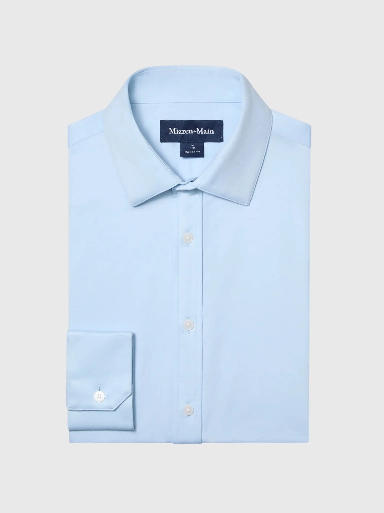 Mizzen+Main Men's Trim Newport Dress Shirt sold by Saint Bernard